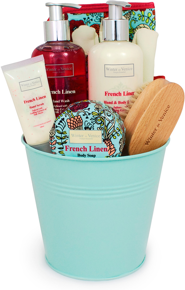 Winter in Venice 'French Linen' Pampering Pail
